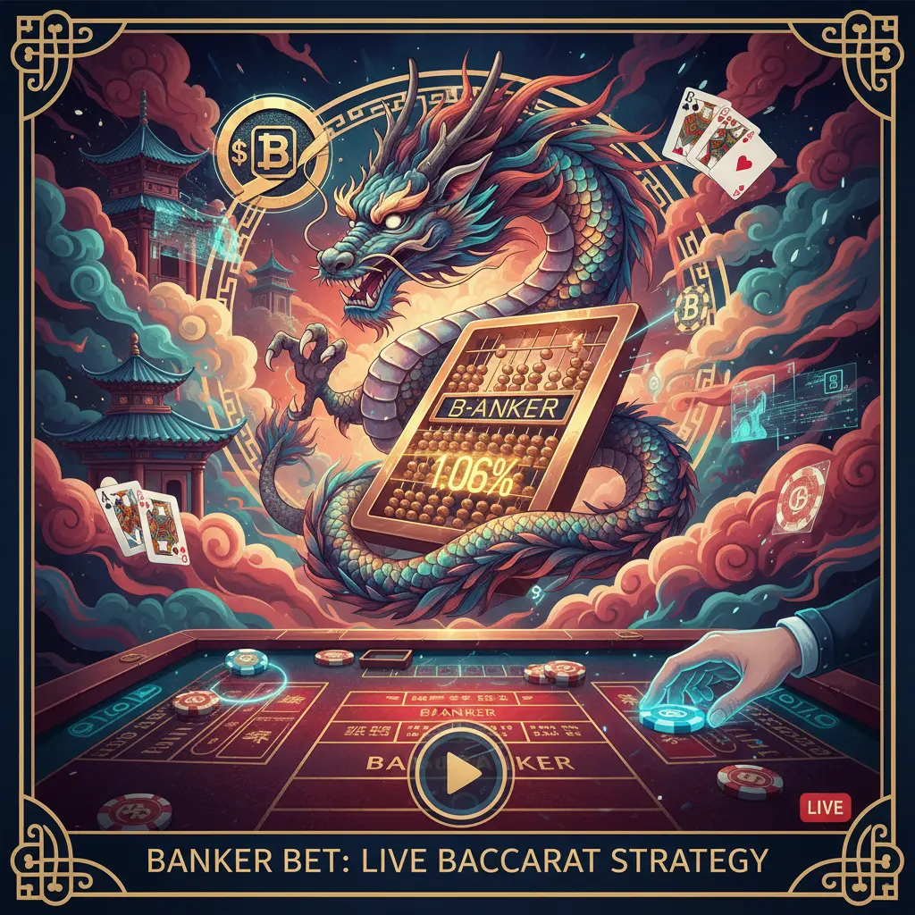 Live dealer baccarat strategies - Banker